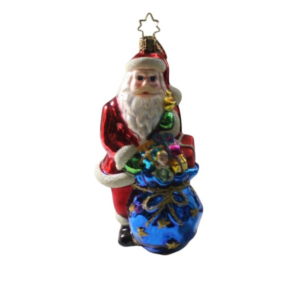 Radko Santa Claus Bag Full of Treasure Ornament 2006 Macys